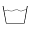 Pflegesymbole Waschsymbole: Waschmaschine waschen